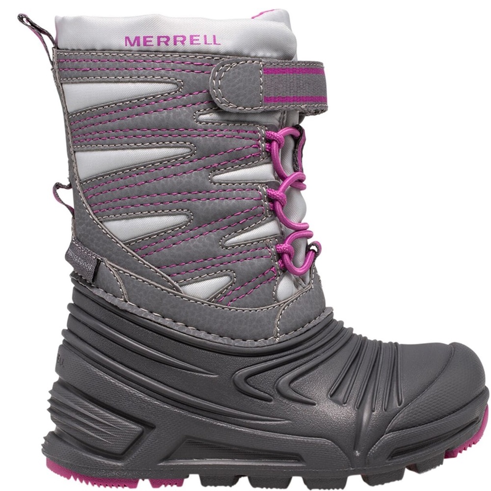 Merrell Snow Quest Lite 3.0 Jr Waterproof Kids' Snow Boots size 7 toddler walker